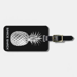 Silver Ananas Rymdmat Tropisk Frukt Anpassad Bagagebricka