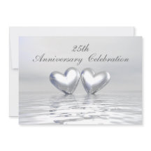 Silver Anniversary Hjärtan
