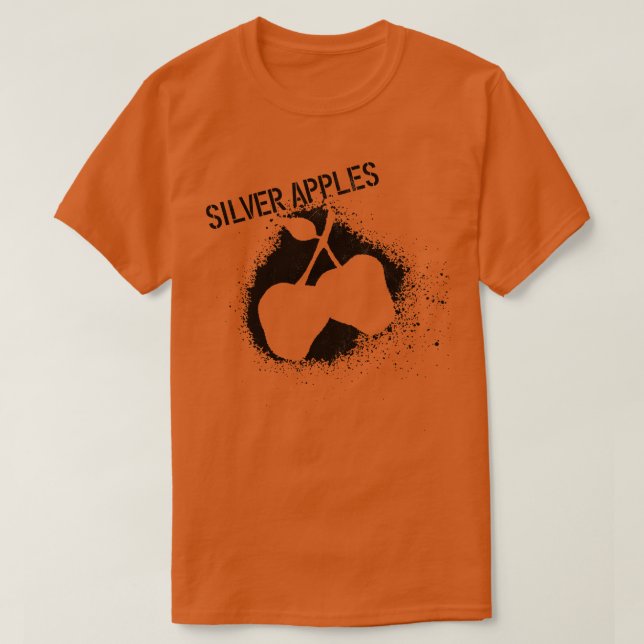 Silver Apples 70s Psychedelic Bands du aldrig hör T Shirt (Design framsida)