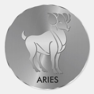 Silver är redo att ta emot skräppost. runt klistermärke