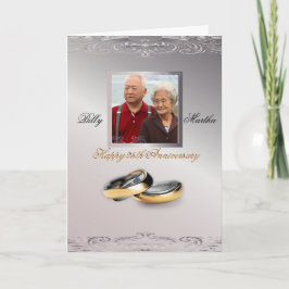 Silver-årsdagen Kort