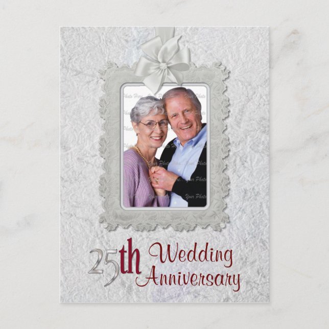 Silver-årsdagen Vykort (Framsida)