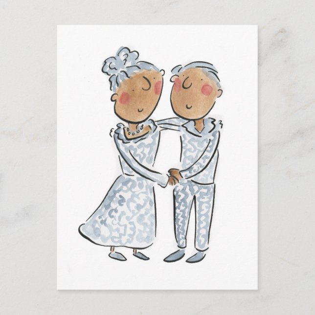 Silver-årsdagen Vykort (Framsida)