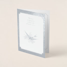 Silver-årsjubileum Folierat Kort