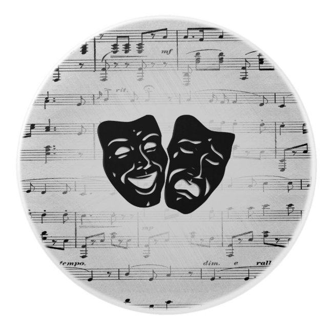 Silver Art Unites Theatermasker Knopp (Framsidan)
