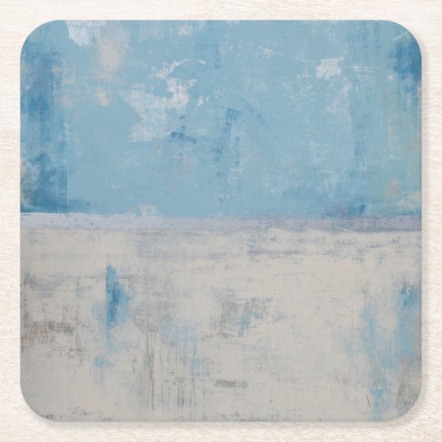 Silver Aura Underlägg Papper Kvadrat (Framsidan)