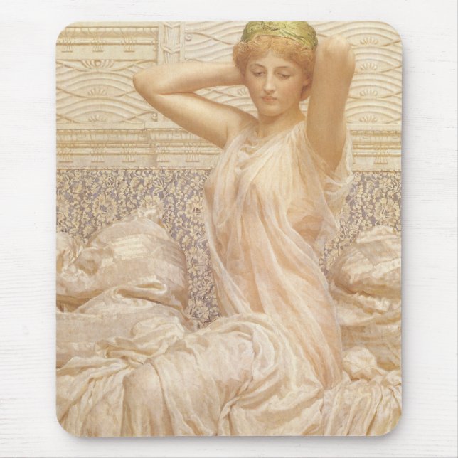 Silver av Albert Joseph Moore, Victorian Fine Art Musmatta (Framsidan)
