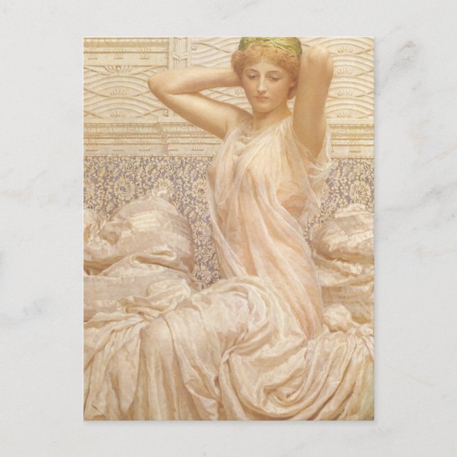 Silver av Albert Joseph Moore, Victorian Fine Art Vykort (Framsida)