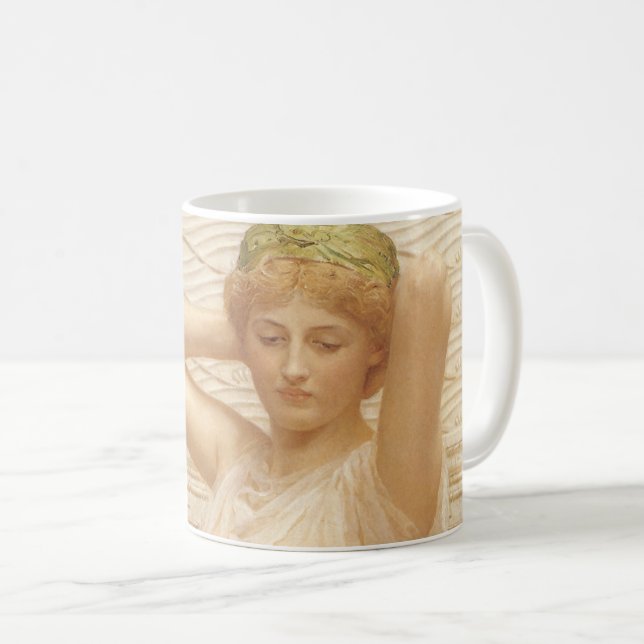 Silver av Albert Joseph Moore, viktoriansk finkons Kaffemugg (Framsida höger)