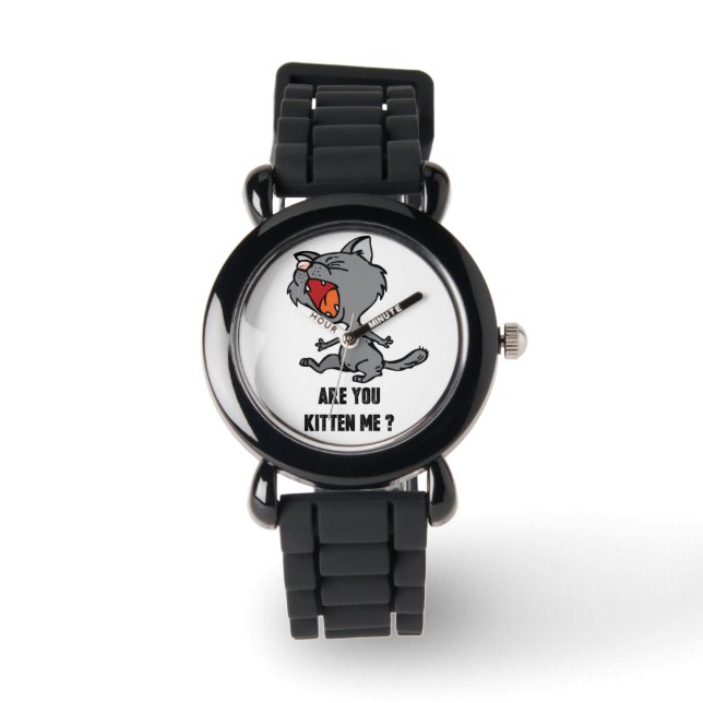 Silver - Barnvakt Armbandsur (Framsida)