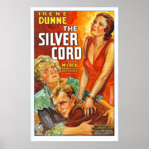 Silver binder med rep - affischen poster