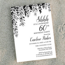 Silver Birch 60-årsjubileum Överraskningsfödelseda