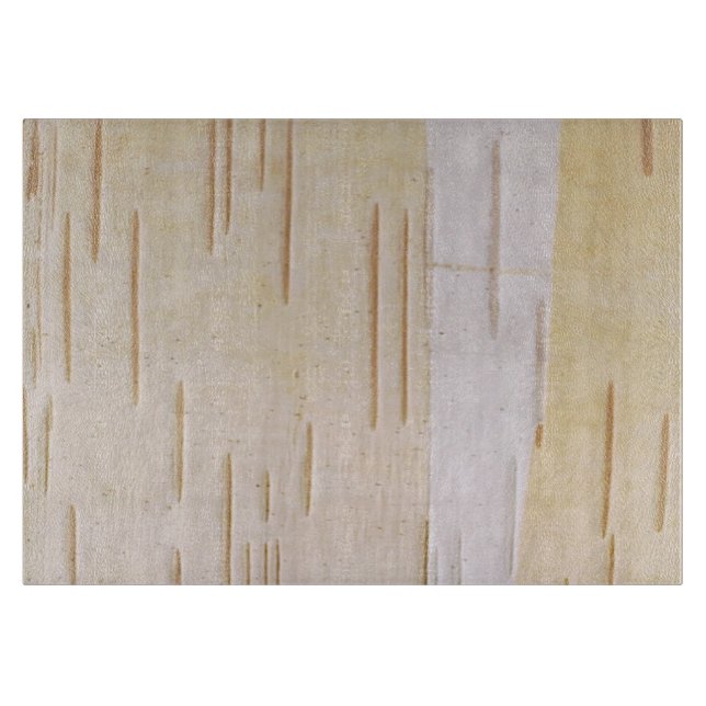 Silver Birch Bark Chopping Board (Framsidan)