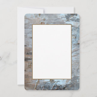 Silver Birch Bark med Guld