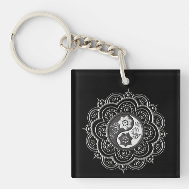 Silver & Black Mandala (Framsidan)