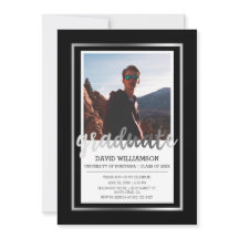 Silver & Black Typography | FotoStudentfest