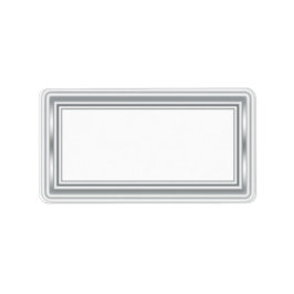 Silver Blank Adressetiketter