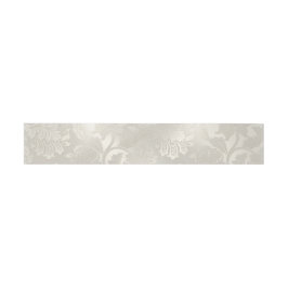 Silver Blommönster Bellyband Band För Inbjudningskort