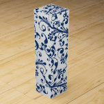 Silver Blue Abstrakt Vinlåda<br><div class="desc">Silver Blue Abstrakt</div>