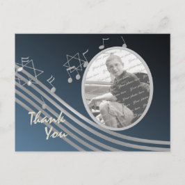 Silver Blue Music i fotot i Luft Vykort