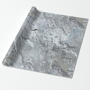 Silver Blue Presentpapper