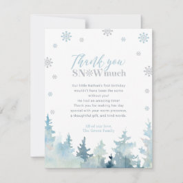 Silver & Blue Winter Wonderland Photo Tack