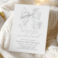 Silver Bow Winter Onederland 1-årsfirande