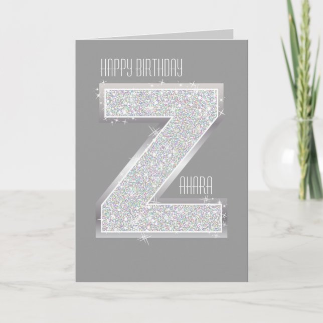 SILVER BREV Z KORT (Framsida)