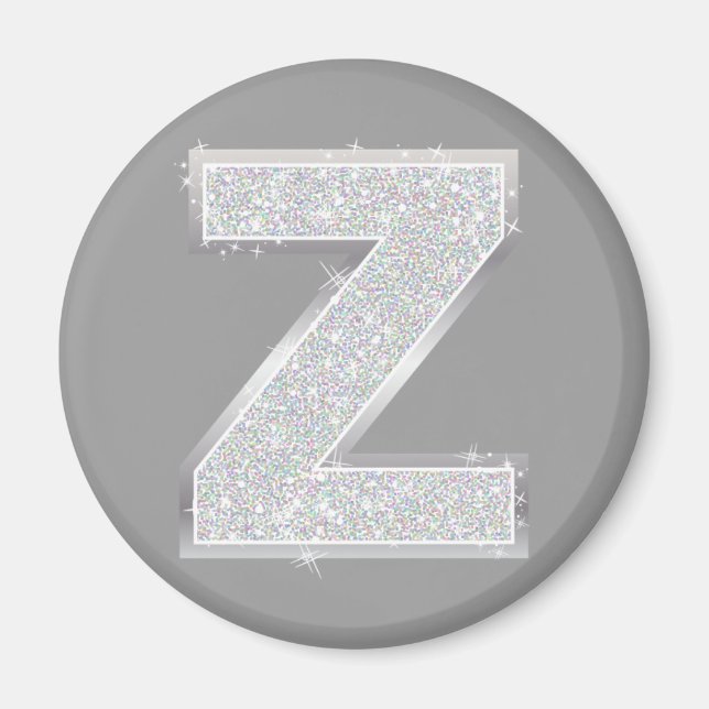 SILVER BREV Z MAGNET (Framsidan)