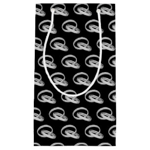 silver bröllop-band sammankopplade