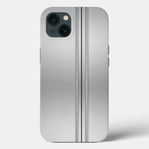 Silver Brushed Metall Doors iphone case