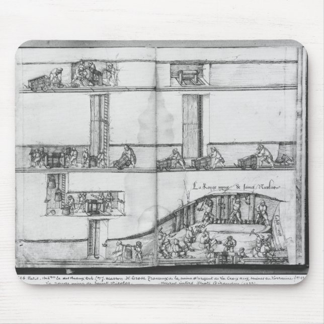 Silver bryter av La Croix-hjälp-Bryter, Lorraine 2 Musmatta (Framsidan)