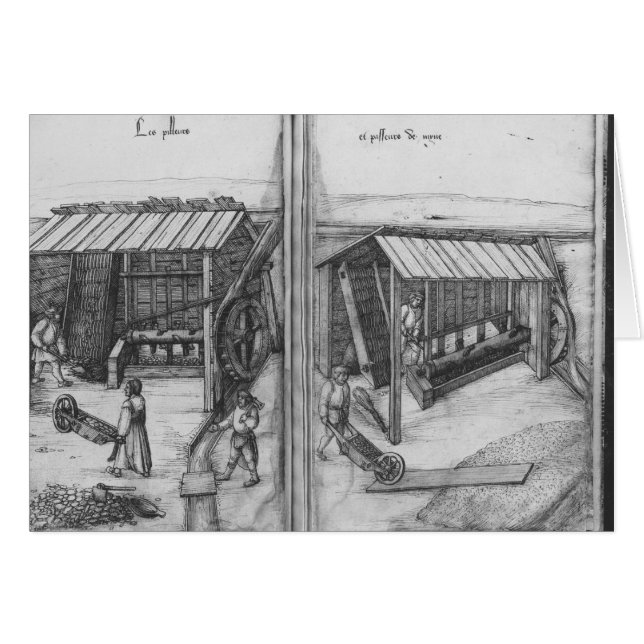 Silver bryter av La Croix-hjälp-Bryter, Lorraine Hälsningskort (Framsidan Horizontal)