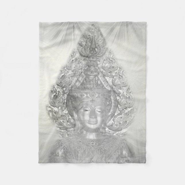 silver buddha-filtar fleecefilt (Framsidan)