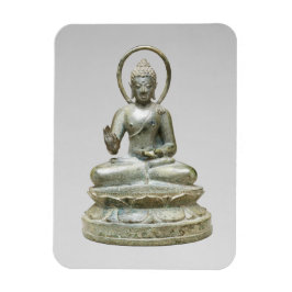 Silver Buddha Fine Art Photography Magnet