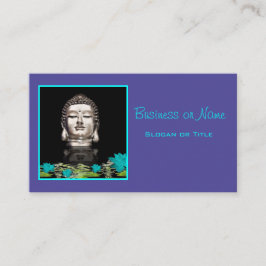 Silver Buddha-huvudstaty Visitkort