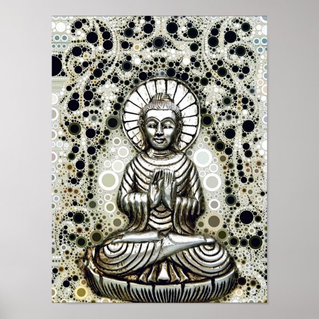 Silver Buddha Poster (Framsidan)