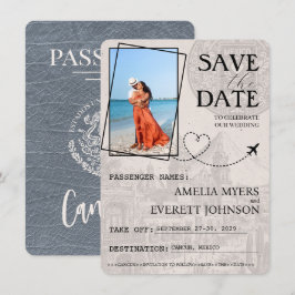 Silver Cancun Passport Spara datum Datumet