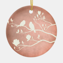 Silver Candelabra (koppar) - Keramiska prydnadsför Julgransprydnad Keramik