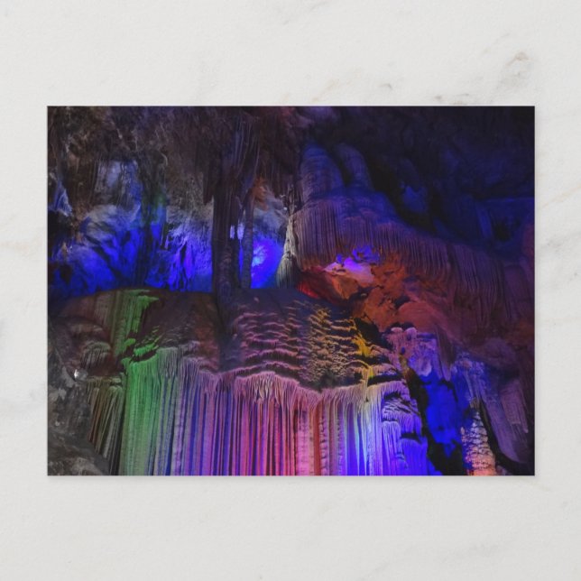 Silver Cave-vykort (Guilin, China) Vykort (Framsida)