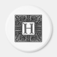 Silver Celtic ’H’ Monogram