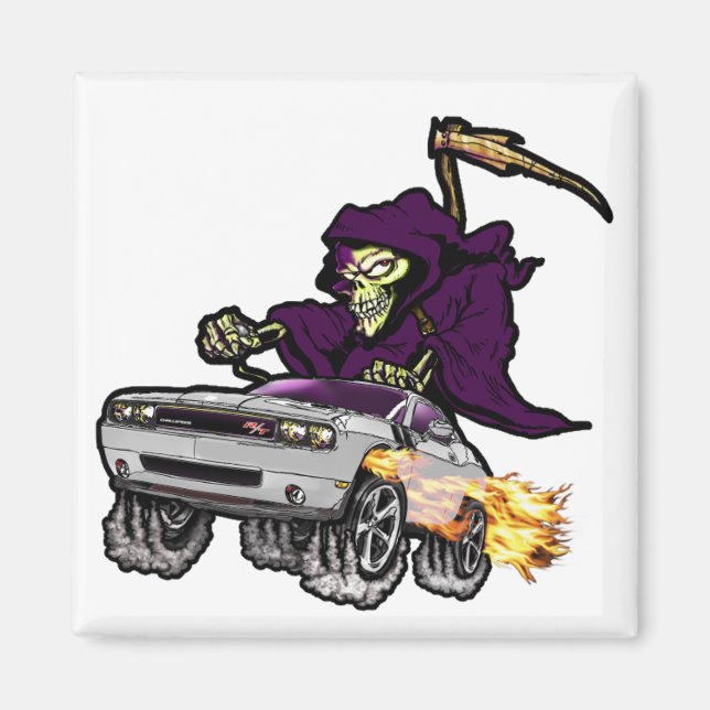 Silver Challenger R/T Magnet (Framsidan)