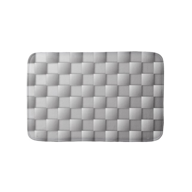 Silver Checkerss Bath Mat Badrumsmatta (Framsidan)