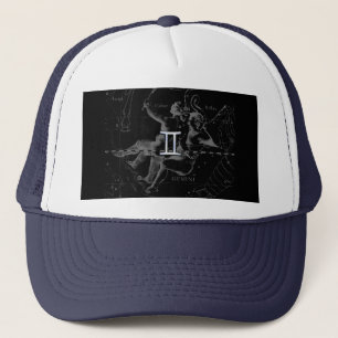 Silver Chrome som Gemini Zodiac Sign på Hevelius Keps