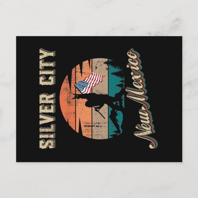 Silver City New mexico Vykort (Framsida)