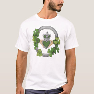 Silver Claddagh Tee