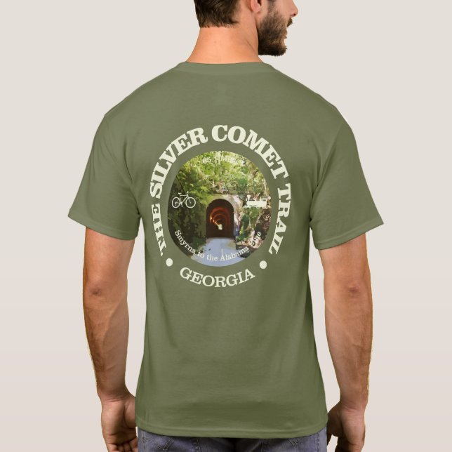 Silver Comet Trail (cykling c) T Shirt (Baksida)