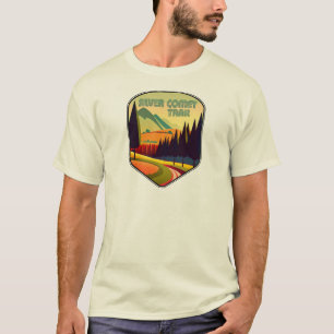 Silver Comet Trail Georgia Färger T Shirt