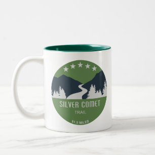 Silver Comet Trail Georgia Två-Tonad Mugg
