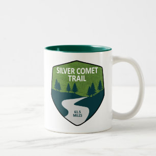 Silver Comet Trail Georgia Två-Tonad Mugg